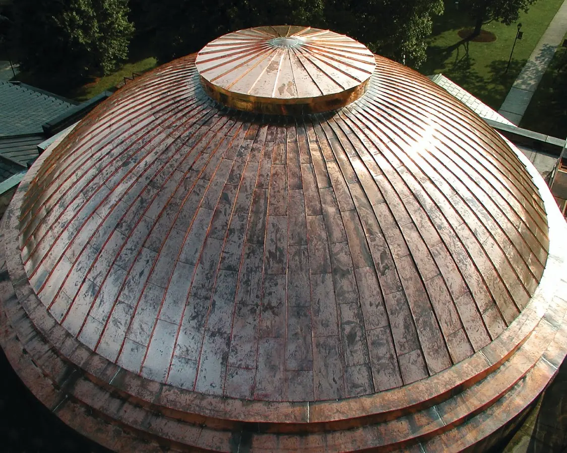 Craftsman Roofing crew installing a new roof in Somerset 45 Manor